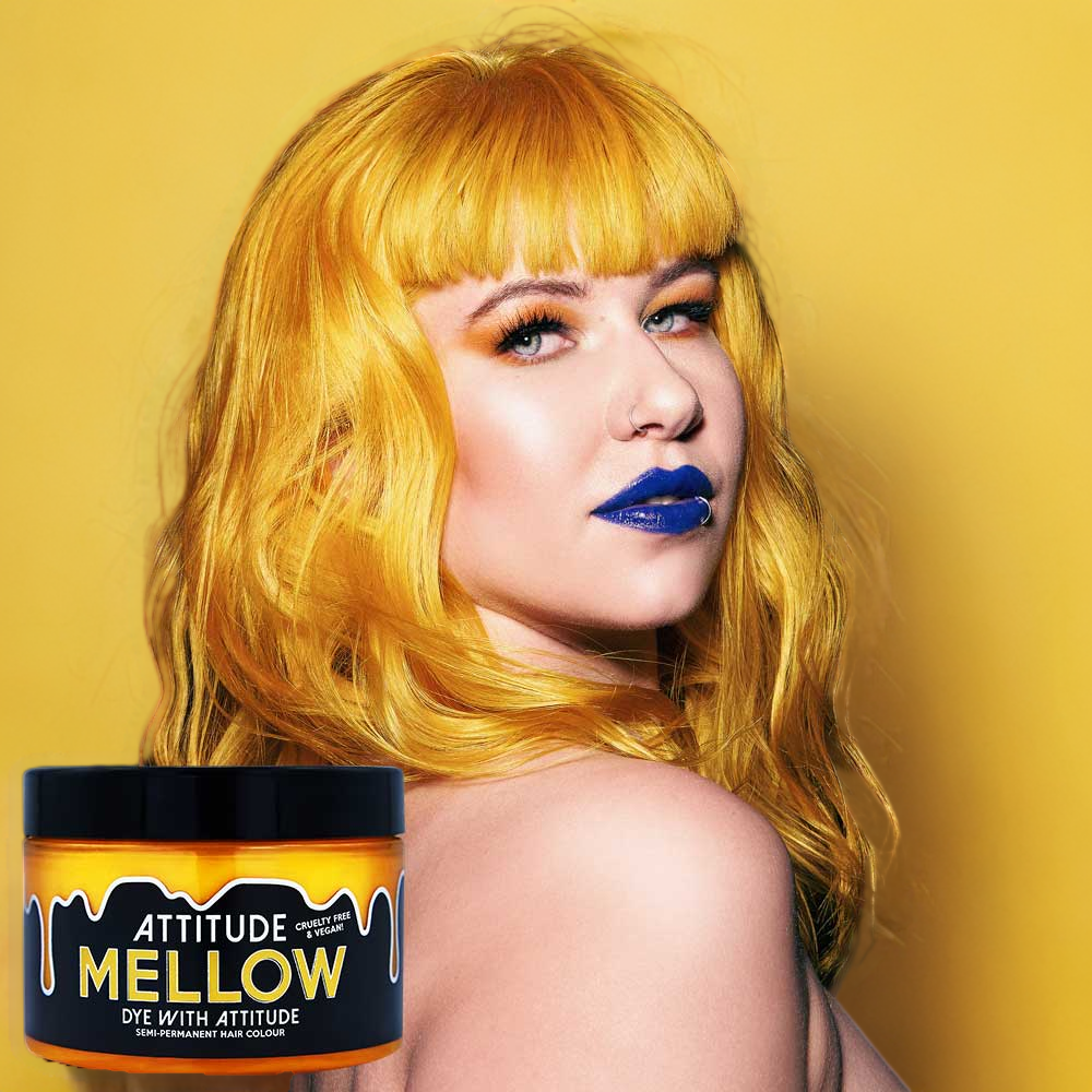 Attitude Hair Dye - Mellow Coloration semi permanente - Jaune